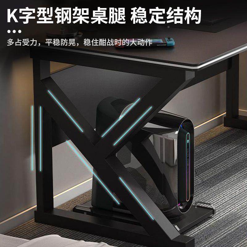 电脑桌台式家用电桌椅卧室简易桌子工桌作台书学生办学习TEQ桌竞