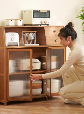 茶柜餐GSU边柜置物柜房现代简柜约厨置物架橱柜储物客厅靠墙收纳