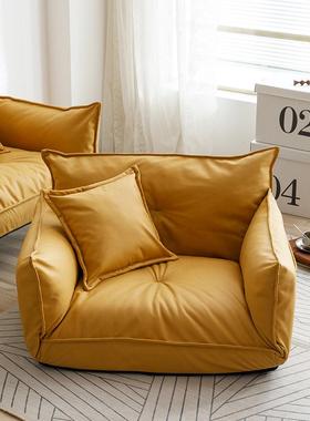 日式懒小人发人榻榻米沙发床软卧双室户型沙沙发可76133折叠多功