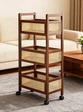 小推车置物架可移动能落地多多层零食小推车卧收纳hb1129储室物架