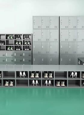 鞋不锈钢柜无FT-54126鞋尘净化车间员工换鞋凳食品实验室厂更衣柜