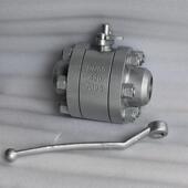 球三片式 高压锻钢螺纹P球阀Q1Y 160P气动高温丝6331扣二片式 SI阀D