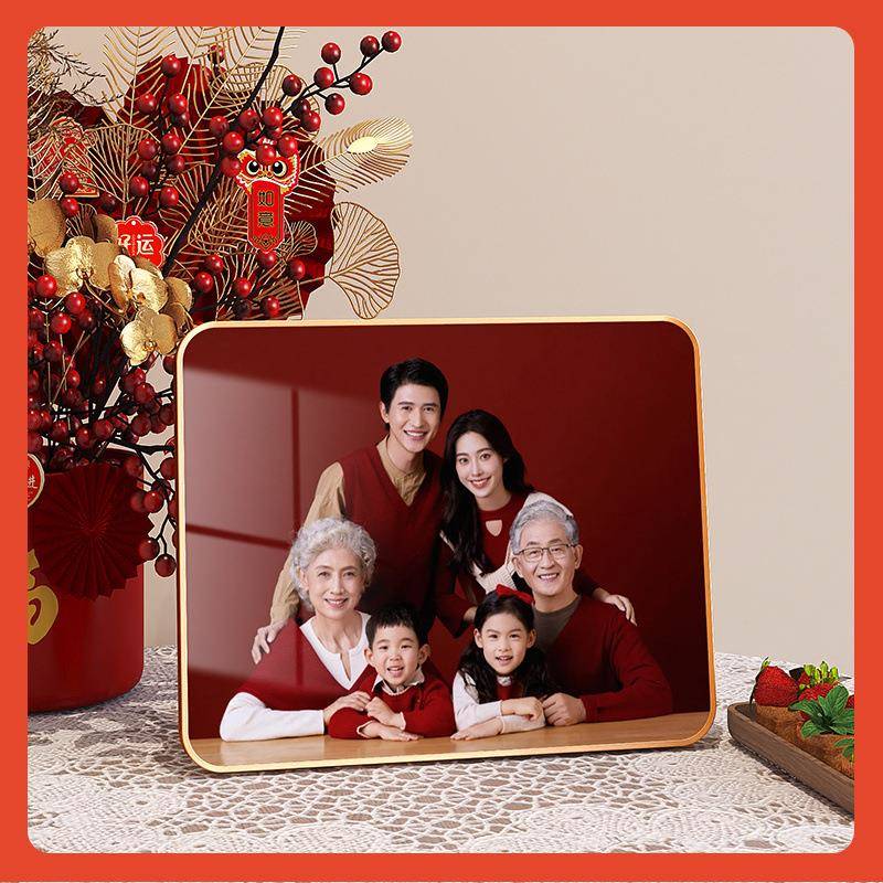 照∞相框摆台照片定带制冲印家福打印相片全Fh(h(^l$加洗婚纱照结