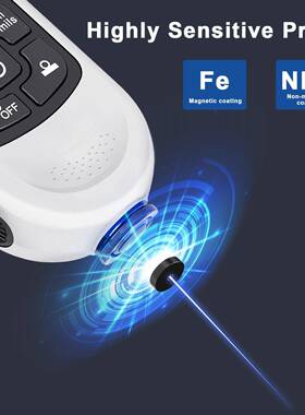 高精度涂层漆测厚仪防滑膜仪油漆粉测厚仪厚干膜膜仪HW-30层0PLEM