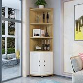 落角柜多功能物转角柜墙柜拐角柜置物架边地151收纳储柜三角柜