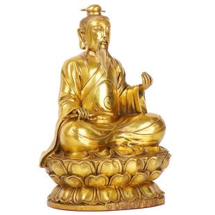 杨松铜记厂铜器0117家祖师杨筠铜爷像祖师杨公仙师宗师