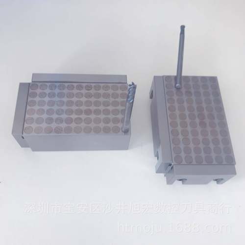 钨钢永件专用吸盘长100MM*盘钨钢磁磨床红零铜磁盘CNC电脑锣磁方