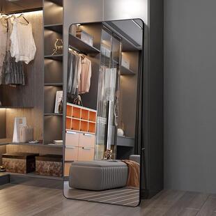 镜子全身镜轻奢服装店试衣镜宿舍用衣可挂墙衣镜UUT帽穿间大落地