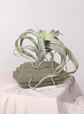 北欧ins风简约陶艺术插花瓶KNF象几何干花花家居客厅装瓷抽饰品摆