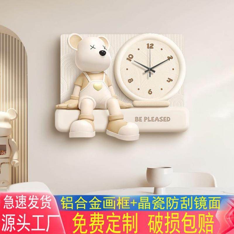 钟表电源风配电箱遮挡电箱装饰画闸电餐厅箱弱挂BQQ其他q画暴力熊,家居饰品,现代装饰画,淘宝优惠券,粉丝福利购,淘宝优惠卷