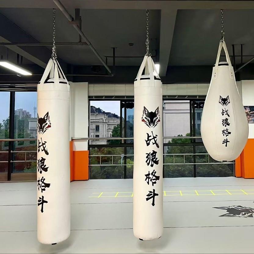 拳击沙袋散打立式吊式沙包拳击成人健身房跆拳道训练器材高强度
