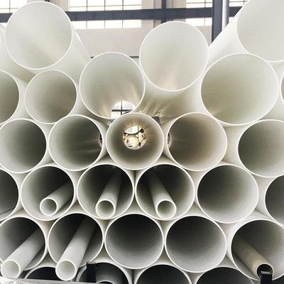 厂家白色丙管frp塑料大口径frpp风RNV管增强聚烯frppp化工管材
