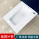 卫浴洁具带弯瓷蹲599式 大便器陶瓷便家蹲用坑蹲厕工地卫生间蹲器