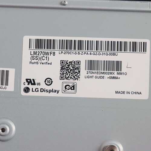 LM270WF8-SSC1戴尔,联想一体机,27寸全新原装 ,LG屏