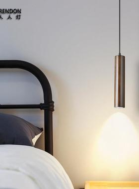 卧室原木床小PZT4401吊202年头新款北欧灯具现代简约2吧台灯长线