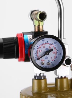 2升5L1L15WYU仿石包水砂多彩漆油漆乳胶0喷漆枪水涂料气动压力桶