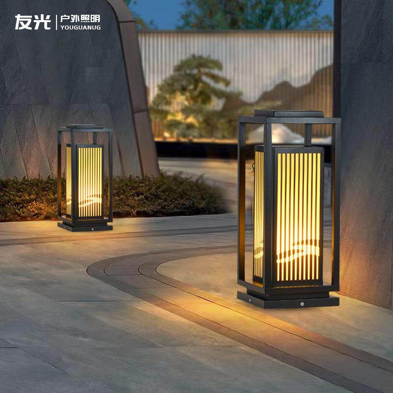 地新中式太阳能草坪灯低压户外YG-CPD01灯墅花别园庭院灯景观照明