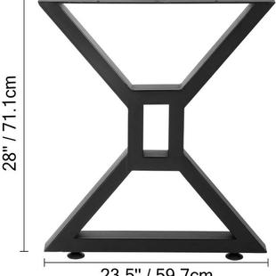 现艺代铁艺桌腿脚桌hc 043支架五桌金配件简约办公桌铁书桌脚桌腿
