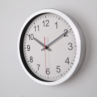 客JMS-633厅铁表艺金属石框挂钟10寸钟英钟圆形时壁钟