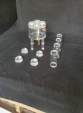 高级亚克力UPC罐货子透明食品干储物罐储罐现货蜂罐蜜瓶子物带盖