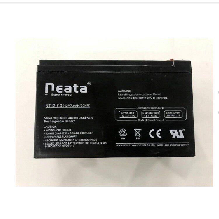 neata能特蓄电池12V7AH直流屏内置UPS主机应急照明系统电源