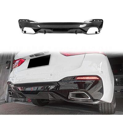 适用于宝马5系G30G38改MP款碳纤维后唇后铲两件套汽车改装小包围