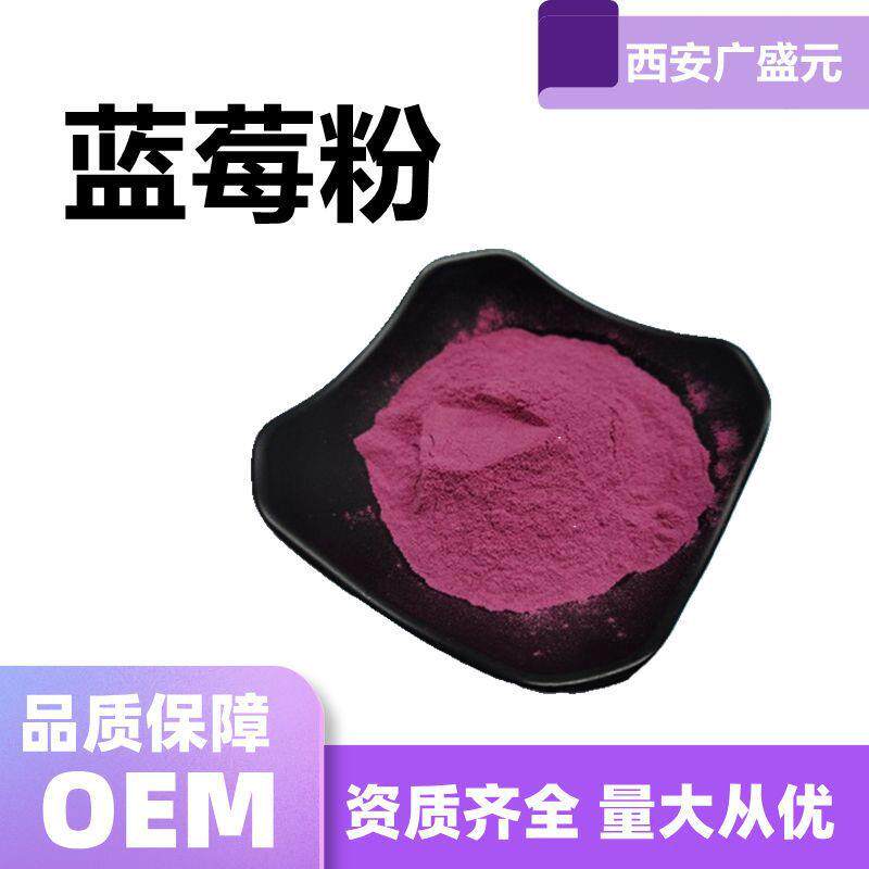 蓝莓果粉蓝莓花青素蓝莓酵素粉工厂现货包邮
