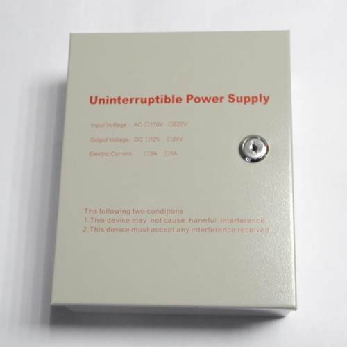 12V5A门禁电源箱电控电插锁门禁机控制器带锁可装12V7A后备电池