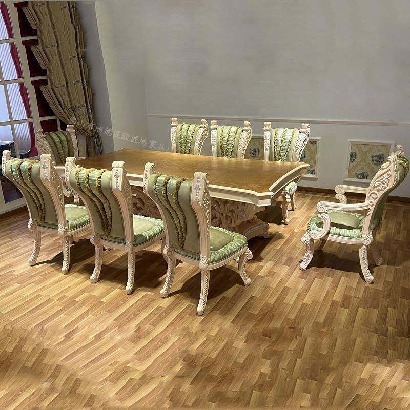 法式餐桌实木拼花面家用长餐桌法式餐桌椅实木餐桌法式餐椅扶手椅,机械设备,其他机械设备,淘宝优惠券,粉丝福利购,淘宝优惠卷