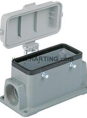 HARTING哈丁09300241220HAN24B4耳带防尘盖PG21表面安装底座