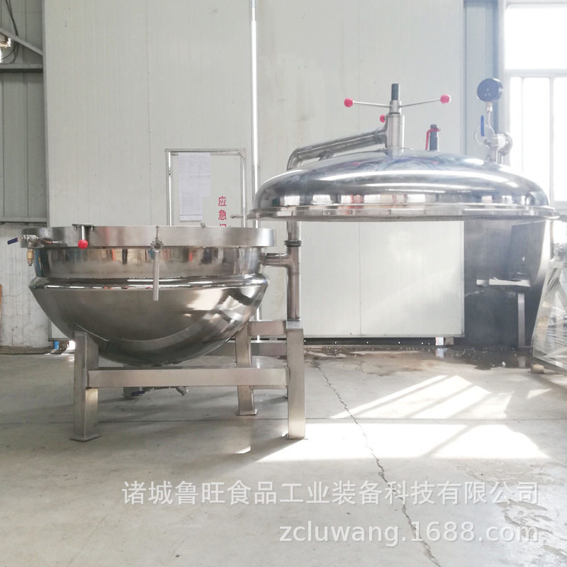 高压酱牛肉蒸煮锅器械消毒高压杀菌锅高温高压猪蹄熬煮锅
