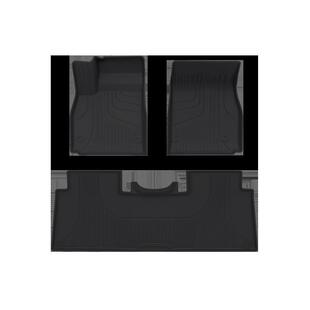 福特F150脚垫2023款福特猛禽F150专用汽车脚垫TPE全包围原厂地毯