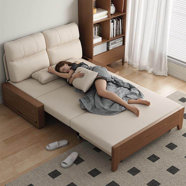 折叠沙发床两用2026新款小户型客厅可折叠1米5双人沙发可变床实木