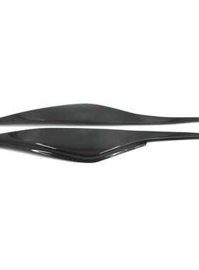 适用于蒙迪欧致胜黑色树脂改装灯眉眼眉MK4黑色树脂大灯装饰灯眉