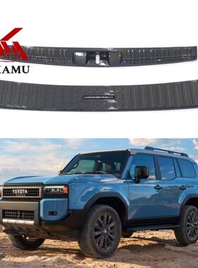 适用于丰田普拉多PradoLC2502024-2025ABS碳纤纹后护板