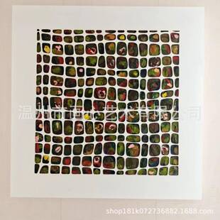 画心艺术装置画实物立体挂画综合材质手绘画别墅样板间装饰画新款