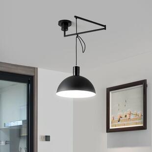 北欧创意可移位伸缩折叠餐厅吊灯拉绳开关灯具书房壁灯卧室床头灯