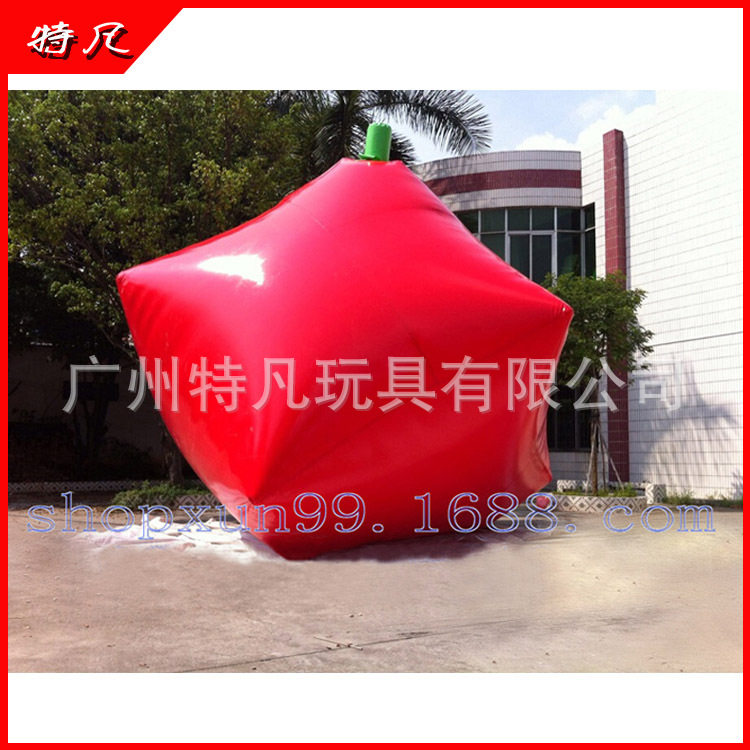 厂家供应充气西红柿胡萝卜模型充气卡通气模广告展览气模热