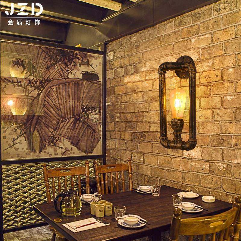 美式复古水管壁灯工业风餐厅过道铁艺水管壁灯个性创意水管壁灯,节庆用品/礼品,新娘配件,淘宝优惠券,粉丝福利购,淘宝优惠卷