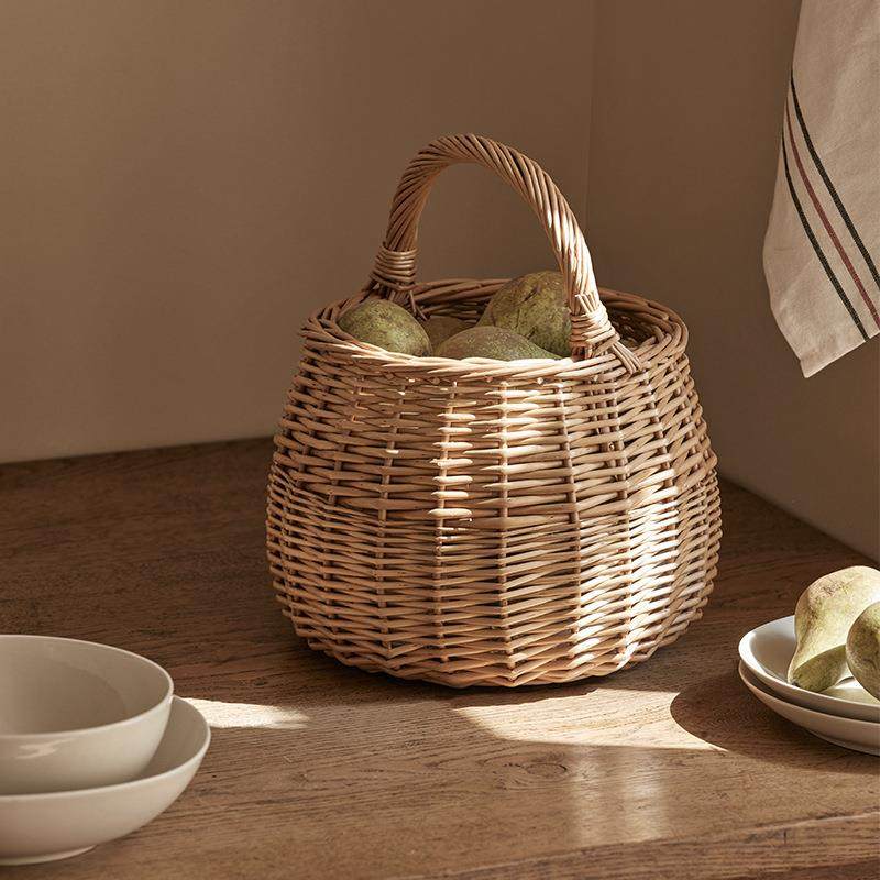 手工柳编藤编野餐篮手提编织购物篮家用水果篮子竹篮收纳筐小篮子,机械设备,其他机械设备,淘宝优惠券,粉丝福利购,淘宝优惠卷