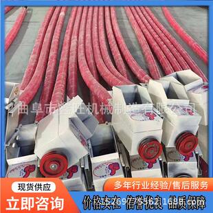 翻斗稻米小型抽粮机 中驱动双管输送机 粮仓玉米新式软管吸粮机