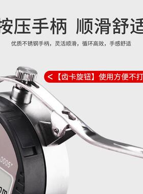 厚仪数显板高精度0.00VKE1电子厚测厚规钢纸张平测头千分尺度测量