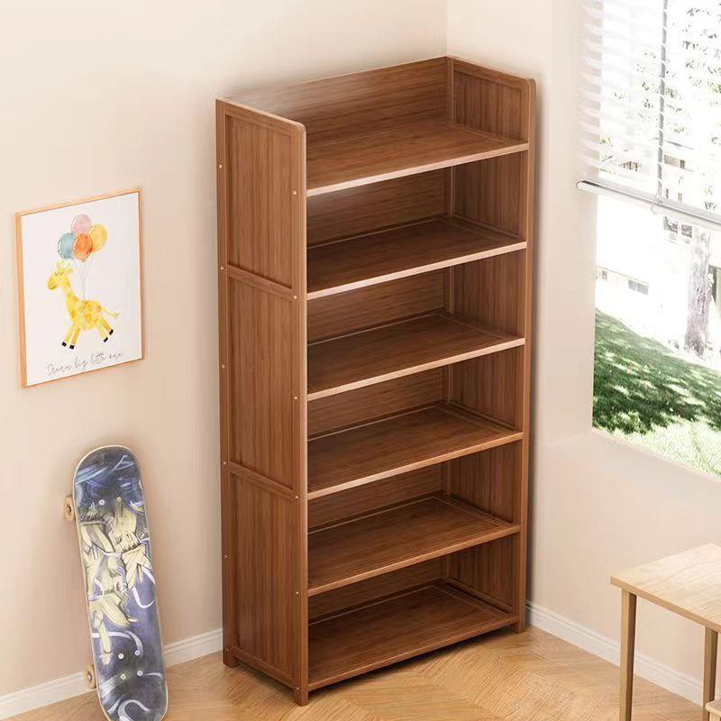 书架落地多层用收纳PVS置客物架靠墙厅简易学生儿童家储书物架柜