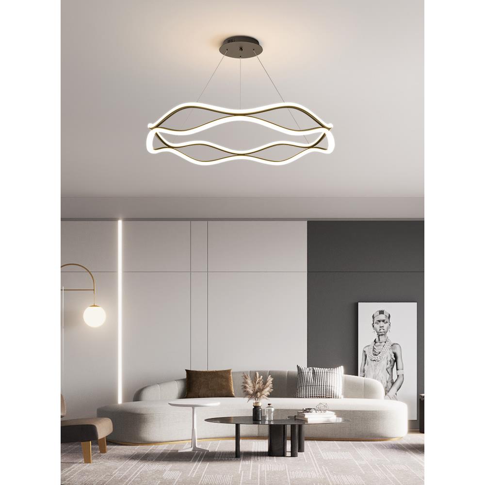 2962客灯厅吊225年0新款灯具现代约北欧卧室轻奢环简形意大利艺术