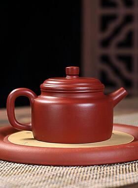宜兴纯手工紫砂壶德钟全壶手原XNW矿大红袍工家用夫小泡茶功壶套