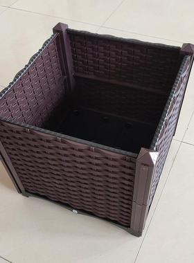 花草耐用露台组合式大种7RshL9Iv菜养盆蔬菜种植花箱天台植物围栏