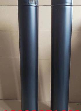 壁炉配烟真火壁炉安烟管装配952件件烟筒304不锈钢材质黑色烟卤管