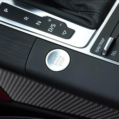 适用奥A3纤维控制碳换档面板装位饰盖汽车319内饰配件装饰改装配