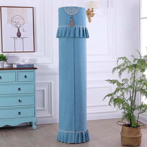 圆式空调c2Qs1l8J防尘罩立式通新用高中档绣花型圆柱套