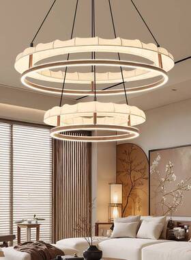 中古风客厅吊高档灯现简约大代气级55473轻奢高感餐厅卧室书房茶